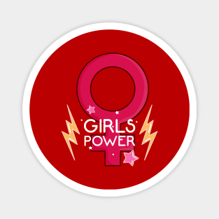 Girls Power Magnet